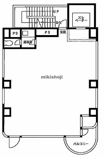 オーツービルディング 平面1