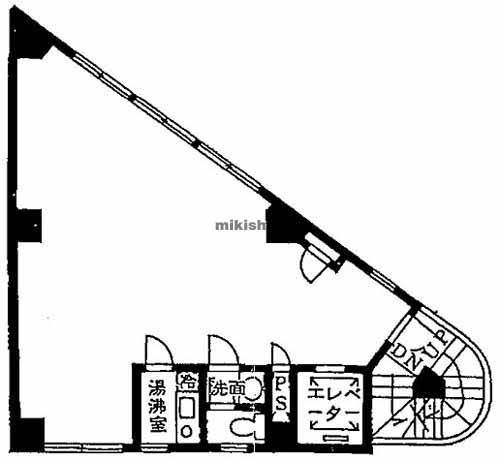 斉藤ビル 平面1