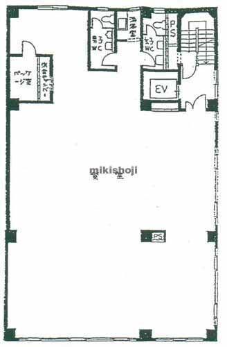 芝生花ビル 平面1