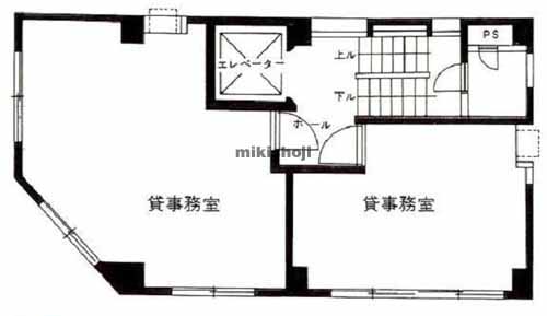 東京フジビル 平面1