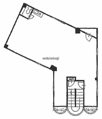 Ｒ・Ｋ・Ｆ恵比寿ビル 平面1