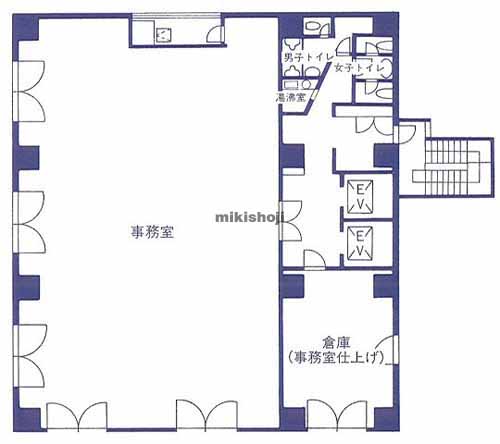 新橋の御成門ＢＮビル 平面1