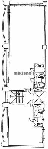 エストレーヤ広尾ビル 平面1