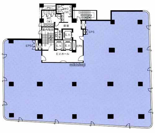 日本橋コアビル 平面1