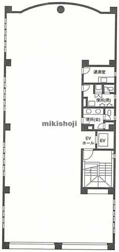 カタオカビル 平面1