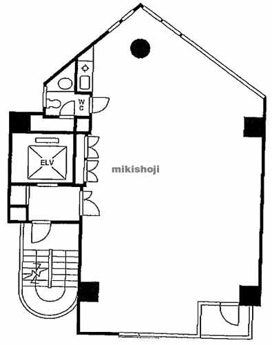 本郷の本郷ビル 平面1