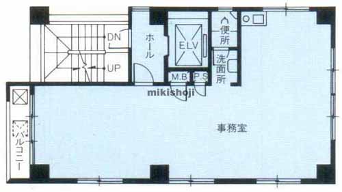 丸山ビル 平面1