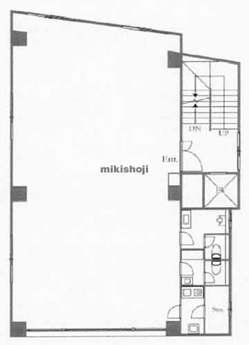 四谷の三浜ビル 平面1