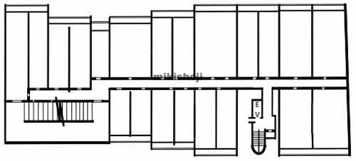 神宮前の東京セントラル表参道 平面1