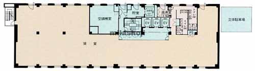 Ｄａｉｗａ西新宿ビル 平面1