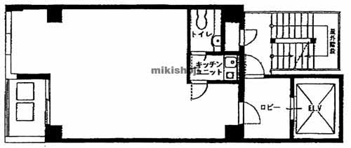 鈴常ビル 平面1