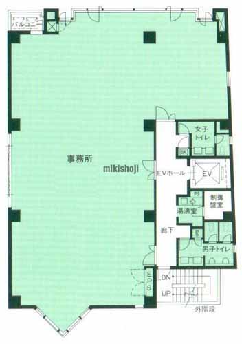 プライム小石川ビル 平面1