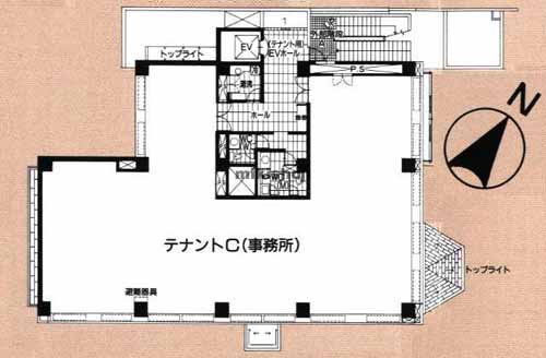 仙石山アートハウス 平面1