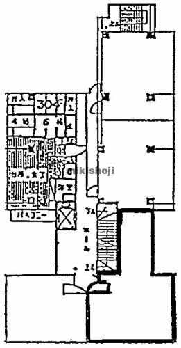 アガタ竹澤ビル 平面1