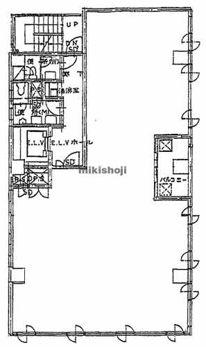宝ビル本館 平面1