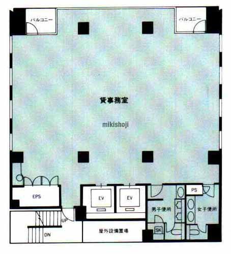 ＴＯＫＹＵ　ＲＥＩＴ第２新宿ビル 平面1