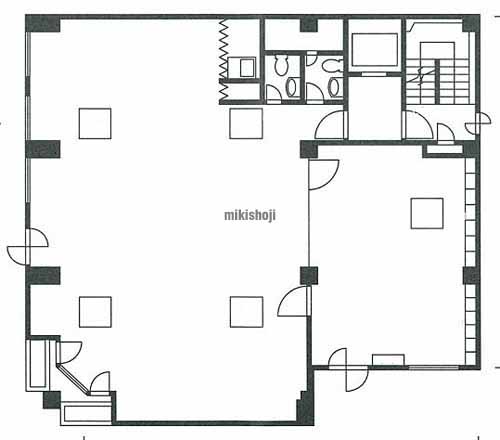 笠松千代田ビル 平面1