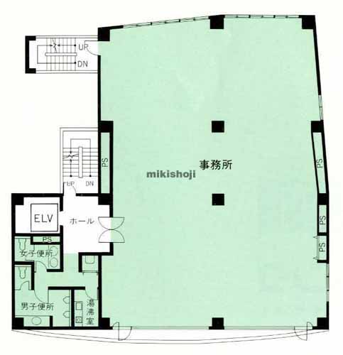 麻布井上ビル 平面1