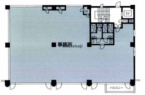 赤坂アーバンヒルズビル 平面1