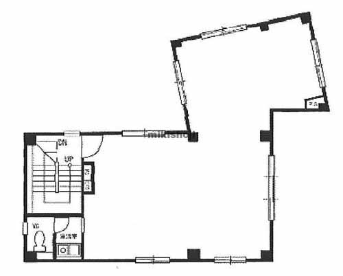 新橋フービル 平面1