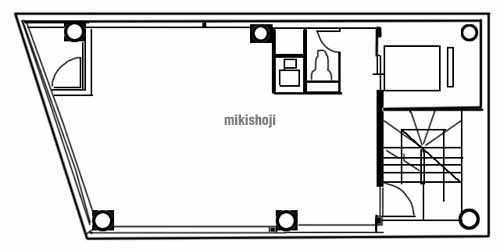 サンブリヂ西新橋Ⅲ 平面1