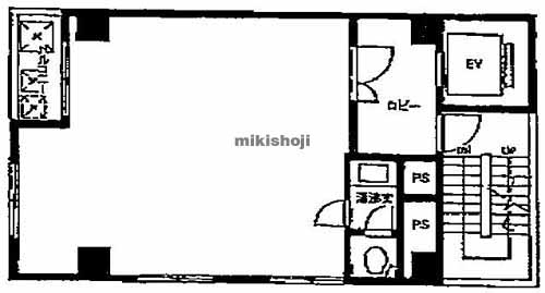 新橋柳屋ビル 平面1