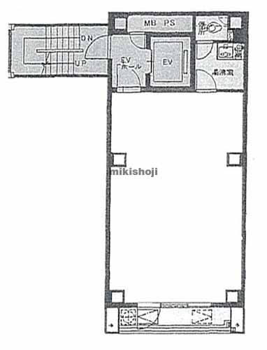 日本橋オフィスビル 平面1