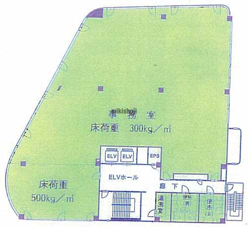 Ｉ・Ｏ・Ｂビル 平面1