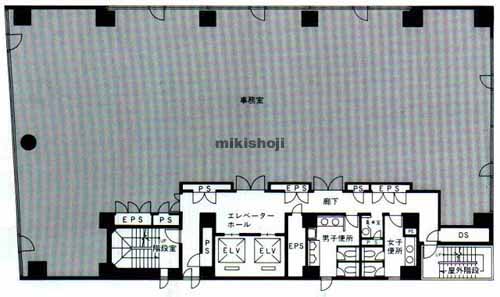 芝日景有楽ビル 平面1