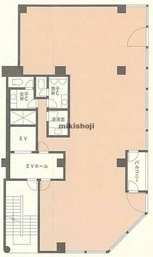 虎ノ門ラポートビル 平面1