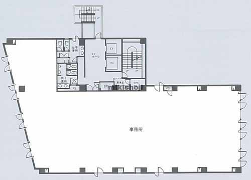 イトーピア岩本町ＡＮＮＥＸビル 平面1