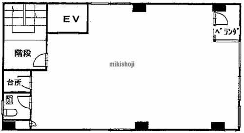 博洋堂新宿ビル 平面1