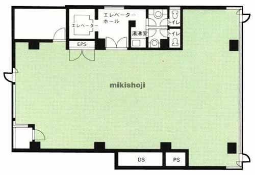 渋谷ＣＲビル 平面1
