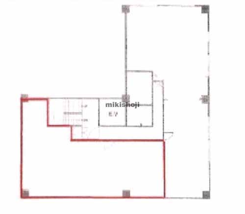 京橋のサカキビル 平面1