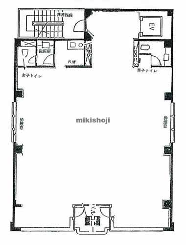 東英美土代ビル 平面1