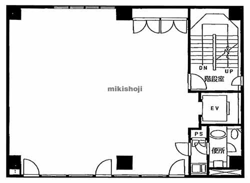 Ｋ・Ｈ・Ｂｅ５ビル 平面1