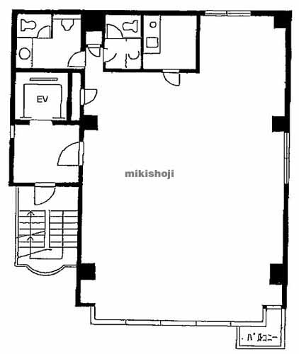 エクセル新宿御苑ビル 平面1