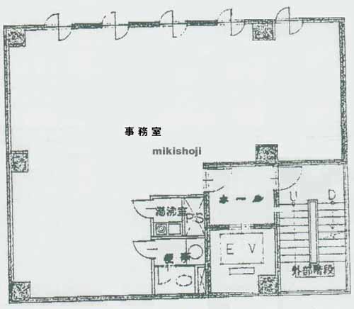 九段鶴屋ビル 平面1