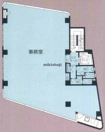 八丁堀エイトビル 平面1