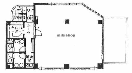 新宿石井ビル 平面1
