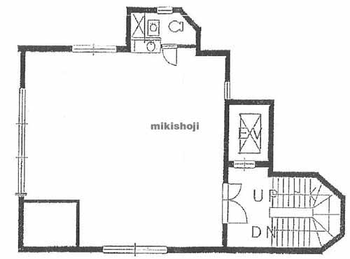 八丁堀ジョンソンビル 平面1
