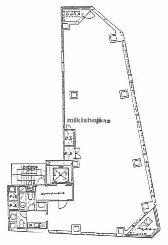 銀座スイムビル 平面1