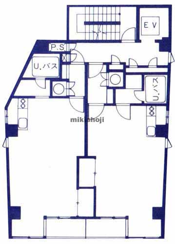 赤坂・元赤坂の赤坂スバルビル 平面1