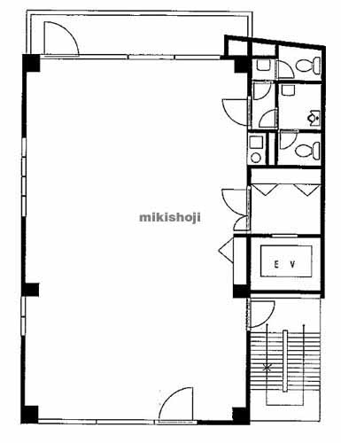 ＳＨＩＢＡＴＡ　ＢＬＤ　Ⅲ 平面1