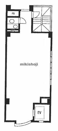 ＤＵＯ　ＰＡＲＫ　ＢＵＩＬＤＩＮＧ　Ｍサイド 平面1