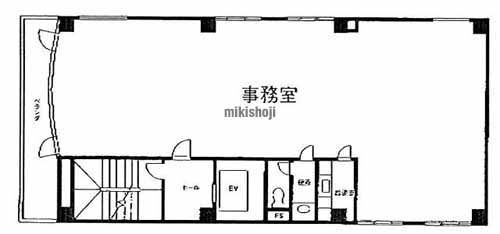 ナカウラ第５ビル 平面1