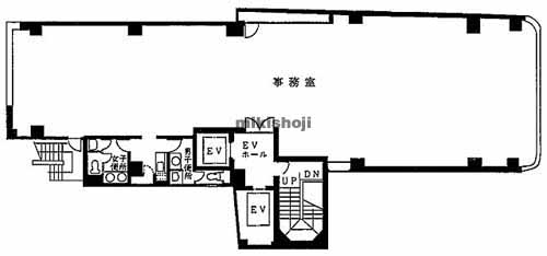 湯島東宝ビル 平面1