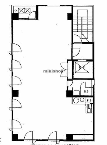 ＯＫ司ビル 平面1