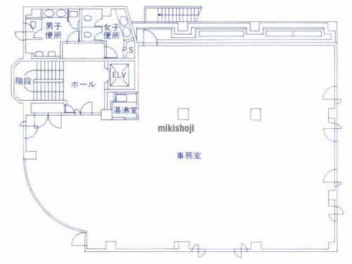富ヶ谷小川ビル 平面1
