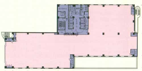 竹橋安田ビル 平面1